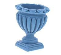 Garneck Miniature Roman Pillar Flower Pot Decorative Plant Holder for Dollhouse Smooth Surface for Mini Garden Decor for Home Decoration and DIY Enthusiasts