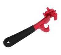 Garneck Monkey Wrench Mechanic Tools Opener Drum Wrench for Barrel Lid Plastic Bucket Lid Opener Tool Comfortable to Hold