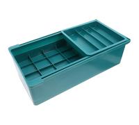Garneck Multi-layer drawer storage box with ABS material and large capacity under desk organizer for sewing accessories and tools in office and industrial use