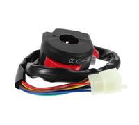 Garneck Multifunction Motorcycle Handlebar Switch with Electric Start Kill Stop and Lights Control Durable Construction Easy Installation Compatible with Various Motorbike Models Versatile