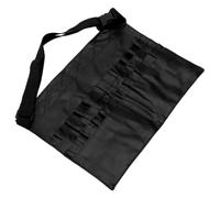 Garneck Multifunctional Makeup Brush Bag with Pockets, Comfortable Pu Material Cosmetic Apron for Professional Makeup Artists, Easy to Use and Stylish Waist Belt Bag for On-site Shooting