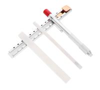 Garneck Natural Soapstone Pencil with Holder Flat Welding Chalk Marker Use Lightweight Industrial Marking Tool for Carpenters Builders and Engineers