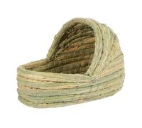 Garneck Natural Straw Laying Nest for Small Animals for Pigeons Parrots and Budgies Easy to Clean Rustic Design for Enhanced Egg Production