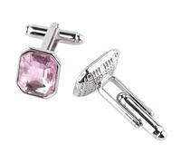 Garneck Novelty Cufflinks Featuring Alloy and Rhinestone Materials, Comfortable to Wear and Eye-catching, for Business Wear and Wedding Occasions, Stylish Costume Cufflink with Shiny