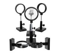 Garneck Optical Physics Experiment Kit with Convex Concave Lenses Prism Plane Curved Mirrors for Science Classroom Teaching Interactive Science Exploration for Students and Families