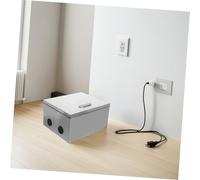 Garneck Outdoor Junction Box Electrical Enclosure with Stable Construction for Commercial and Industrial Use Easy Installation Socket Box Protector for Residential and Office Building