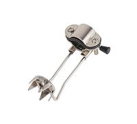 Garneck Outdoor Walking Stick Crampon with Prongs Non Slip Spike Tip for Trekking Poles Canes Crutches and Walkers Stable Grip Ice Slush Silver