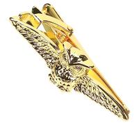 Garneck Owl Shaped Gold Tie Clip for Men Classic Business Suit Accessory for Weddings and Formal Events Durable Design Easy to Use with Regular Ties and Shirts