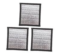 Garneck Pack of 3 Heating Pad Heating Mat Reptile Guinea Pig Sleeping Mat Heating Pad Heating Cushion Warming Sleeping Mat for Pets Mini Pet Mat Aluminium Laminated Foil