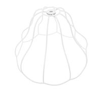 Garneck Palace Style Iron Wire Lampshade Frame for DIY Lamp Making Vintage Metal Cage Holder with Easy Assembly Stylish Table and Ceiling Light Shade for Living Room Bedroom Decor