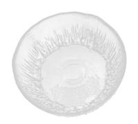 Garneck Pedicure Soaking Bowl Small Glass Nail Soak Dish with Stable Three-Leg Base for Manicure Hand Care and Gel Polish Removal Spa Use