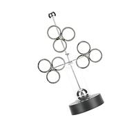 Garneck Perpetual Motion Instrument Decor Unique Desktop Decoration for Home Office Science No Battery Required for Space Themed Parties Great for Holidays