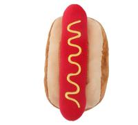 Garneck Pet Sound Imitation Dog Squeaky Bite Resistant Hot Dog for Interactive Play Encourages Healthy Chewing for Puppies