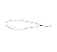 Garneck Phone Charm Strap with Crystal Butterfly Pendant, Creative Resin Material, Easy Installation and Anti-fall Design, Mobile Phone Hanging Decor for Everyday Use