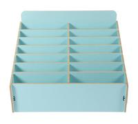 Garneck Phone Storage Box Wooden for Multi Grid Classroom Desktop Organizer