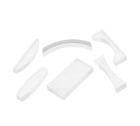 Garneck Physical Optical Lens for Teaching Middle School Physics Glass Convex Concave Lenses with Prism for Refraction Experiments Portable Optics Equipment for Laboratory and Classroom