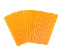 Garneck Plastic Tongue Depressors Tongue Wands 20pcs Pediatric Oral Training Tools for Children’s Mouth Examination Stabilizing Devices in Orange