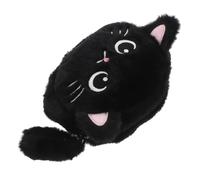 Garneck Plush Cat Coin Purse Large Capacity Cartoon Wallet for Makeup Lipstick Keys Stationery Storage Cute Animal Design for Students and Everyday Use