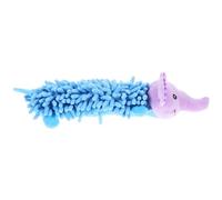 Garneck Plush Dog Tug with Squeaky Sound for Small Puppies, Interactive Training in Assorted Colours, Sturdy Plush Material for Tug of War and Chewing