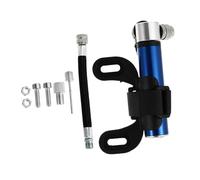 Garneck Portable Aluminum Alloy Bike Air Pump Mini Inflator Kit with Multi Angle Hose for Bicycle Tires Lightweight Design with Comfortable Non Slip Grip for Cycling and Sports Ball