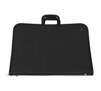 Garneck Portable Art Portfolio Bag with Multiple Compartments, Polyester Sketching Travel Bag for Outdoor Painting and Artistic Creation, Suitable for Brushes and Artwork Storage