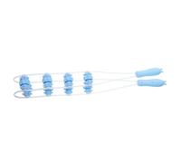 Garneck Portable Back Roller Massager Stick for Muscle Relaxation and Restoring Flexibility, Silicone Body Massage Tool with Convenient Design for Travel and Vacation Use