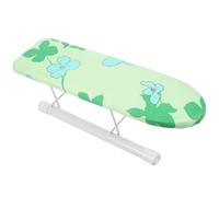 Garneck Portable Compact Folding Mini Tabletop Ironing Board for Home Travel Space Saving Small Ironing Pad for Sleeves Collar Convenient Lightweight Iron Board with Simple Design