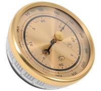 Garneck Portable Dial Design Barometer with Thermometer and Hygrometer Multi-functional Air Pressure Gauge for Accurate Indoor Weather Forecasting Compact and Lightweight Home Weather