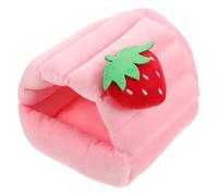 Garneck Portable Hamster Cotton Bed Warm Pet House for Small Animals Soft Hideout Nest Comfortable Sleep Mat for Guinea Pigs Rabbits Sugar Gliders Lightweight Cozy Winter Shelter