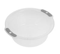 Garneck Portable Large-Capacity Plastic Wash Basin with Handle, Versatile Pp Material for Dormitory, Vegetable Washing and Face Cleaning, Simple Stylish Design