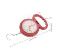 Garneck Portable Mechanical Hanging Scale with Ergonomic Plastic Handle for Food Vegetables Luggage and Fishing Multifunctional Industrial Weight Scale for Home Outdoor and Random Color