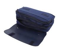 Garneck Portable Pencil Bag with Zipper for Artists and Teachers | Pu, PP and Oxford Cloth Mix, Cartoon Pattern, for Markers and Glue Sticks at School Desk