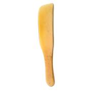 Garneck Portable Short Horn Shoe Helper Tool for Men Women Seniors Horn Material Lightweight Travel Shoe Lifting Aid with Ergonomic Grip to Protect Footwear and Simplify Wearing Process