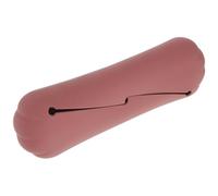 Garneck Portable Silicone Makeup Brush Storage Case Travel Cosmetic Bag with Dustproof Cover Lightweight Compact Eyebrow Pencil Storage Box for Weekend Getaways Brown