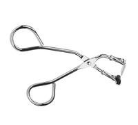 Garneck Portable Stainless Steel Eyelash Curler Curling Tool for Women No Pinching Pulling Compact Lash Clamps for Daily Makeup and Small Mini Lashes