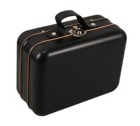 Garneck Portable Tin Box Eve Small Mini Suitcase Boxes Party Wedding Vintage Containers Suitcases Tinplate Decoration Candy Decorative Storage Boxes for Jewelry Container Black Iron
