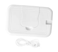 Garneck Portable Wipe Warmer Dispenser for Wet Wipes Keeps Warm and Ready for Diaper Changes at Home Go