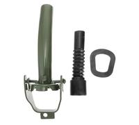 Garneck Premium Flexible Can Spout Nozzle for Fuel Transfer Oil Drum Pouring Accessory with Spill-reducing Design Compatible with Petrol and Diesel Jerry Cans for Safe Quick Liquid