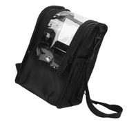 Garneck Professional Makeup Artist Travel Bag Cloth Cosmetic Organizer Large Capacity Black with Versatile Design and Stylish Appearance for Personal and Professional Use