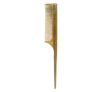 Garneck Professional Wood Tip Tail Comb for Hairdressing and Salon Styling, Sandalwood Material with Anti-static Feature and Long Serving Life, for Precise Hair Parting and Detangling
