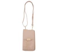 Garneck PU Leather Single Shoulder Bag Lightweight Cross Body Phone Storage Bag for Work Travel and Shopping Durable and Practical Design with Drawstring Closure Portable Handbag for