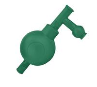 Garneck Quantitative Rubber Pipette Filler Bulb with 3 Valves, Green Suction Bulb for Laboratory Use, Precise Liquid Handling Accessory for Scientific and Industrial Applications