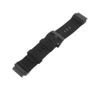 Garneck Quick Release Nylon Watch Band 20mm with Buckle, Sport Wristband Compatible with Garmin, Secure Replacement Strap for Men and Women, Black