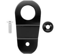 Garneck Radiator Bracket Radiator Stay Mount Bracket Black High-Strength Aluminum Sl inish Built to Last Versatile for Car Engine Bay