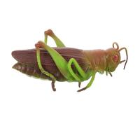 Garneck Realistic Grasshopper Figure Soft Simulation Animal Model for Learning and Play Educational Insect Figurine Decor Enhancing Creativity and Understanding