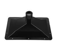 Garneck Rectangle Plastic Speaker Horn 26mm Throat Screw-on Design for Dj Loudspeaker Cabinet Tweeter Driver Accessories, for Open Air Events and Speaker Repair