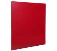 Garneck Red Acrylic Colored Translucent Sheet Thick Acrylic Panel for Craft Projects Picture Frame DIY Wall Decor Sturdy Wear-resistant