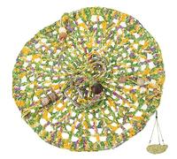 Garneck Reptile Hammock Lizard Bed Canvas Hanging Hammock for Pet Toys Breathable Mesh