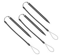 Garneck Resistive Touchscreen Stylus Pens with Anti-loss Spring Rope 3pcs High Precision Stylus Pen Aluminium and Copper Material Compatible with Navigators and Pos Systems