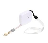 Garneck Retractable Dog Leash 2m Rope with Hands-free Wrist Strap, Sturdy Nylon and Plastic Material, Suitable for Small Dogs to 5kg, for Puppy Training and Outdoor Walks Random Color